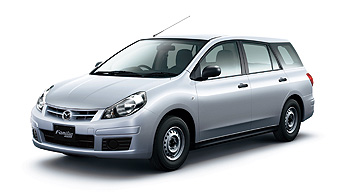 Mazda Familia Van GX (FWD model with 1.5-liter engine and 4-speed electronic  automatic transmission)