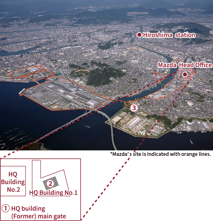 Relocation of the Inari shrine