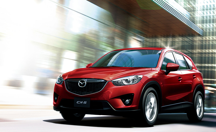 CX-5 fitted with the full suite of Skyactiv technologies (2012)