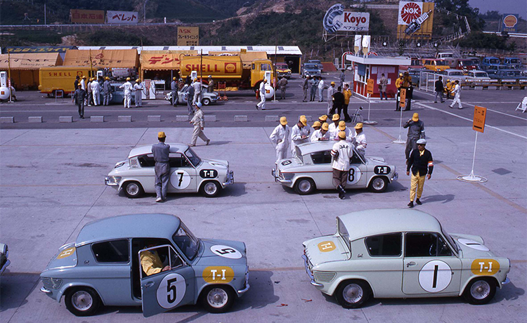 第2回日本GPにキャロル360/600で初参戦 (1964年)