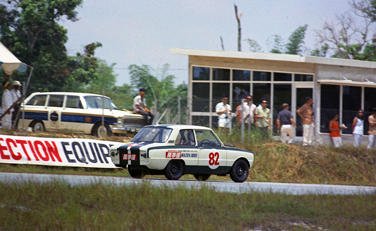 セランゴールGPで二代目ファミリアが快走 (1969年)