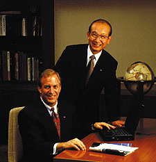 竹林会長＆ジェームズCEO